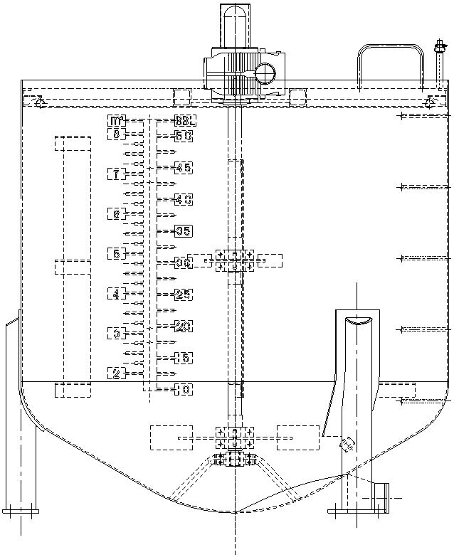 Cementing Batch Mixer Skid-mounted-14-50bbl Batch Mixing Tank