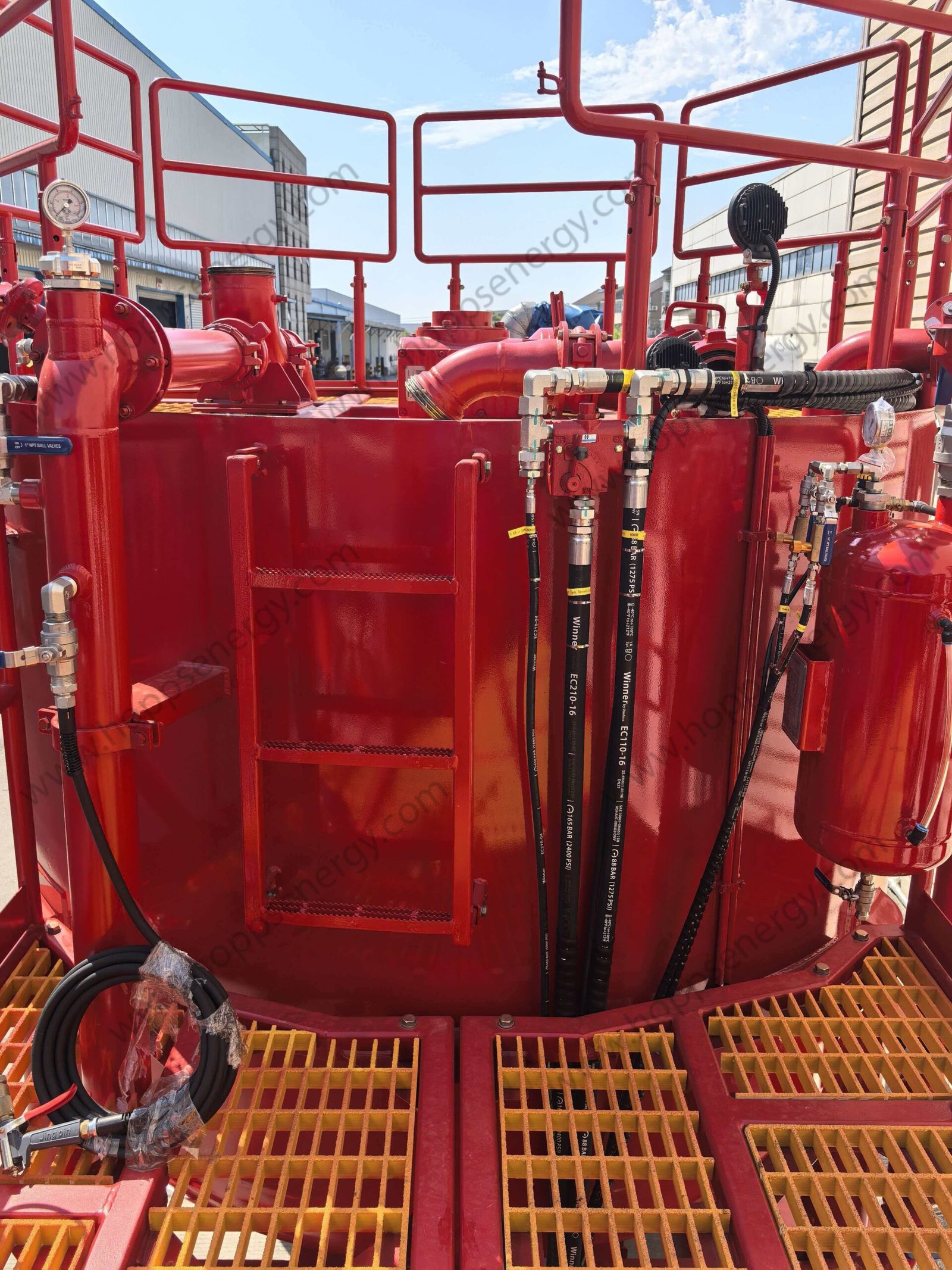 HOPPS Energy Cementing Batch Mixer Trailer-6